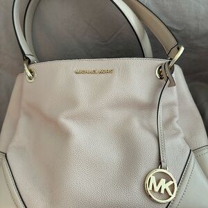 Michael Kors blush Leather Shoulder Bag